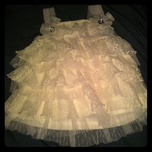 Little girls two piece dress